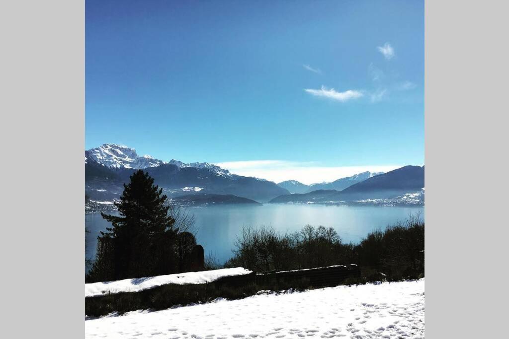 Apt calme VUE LAC - 2 Chambres - Sauna Annecy Extérieur photo